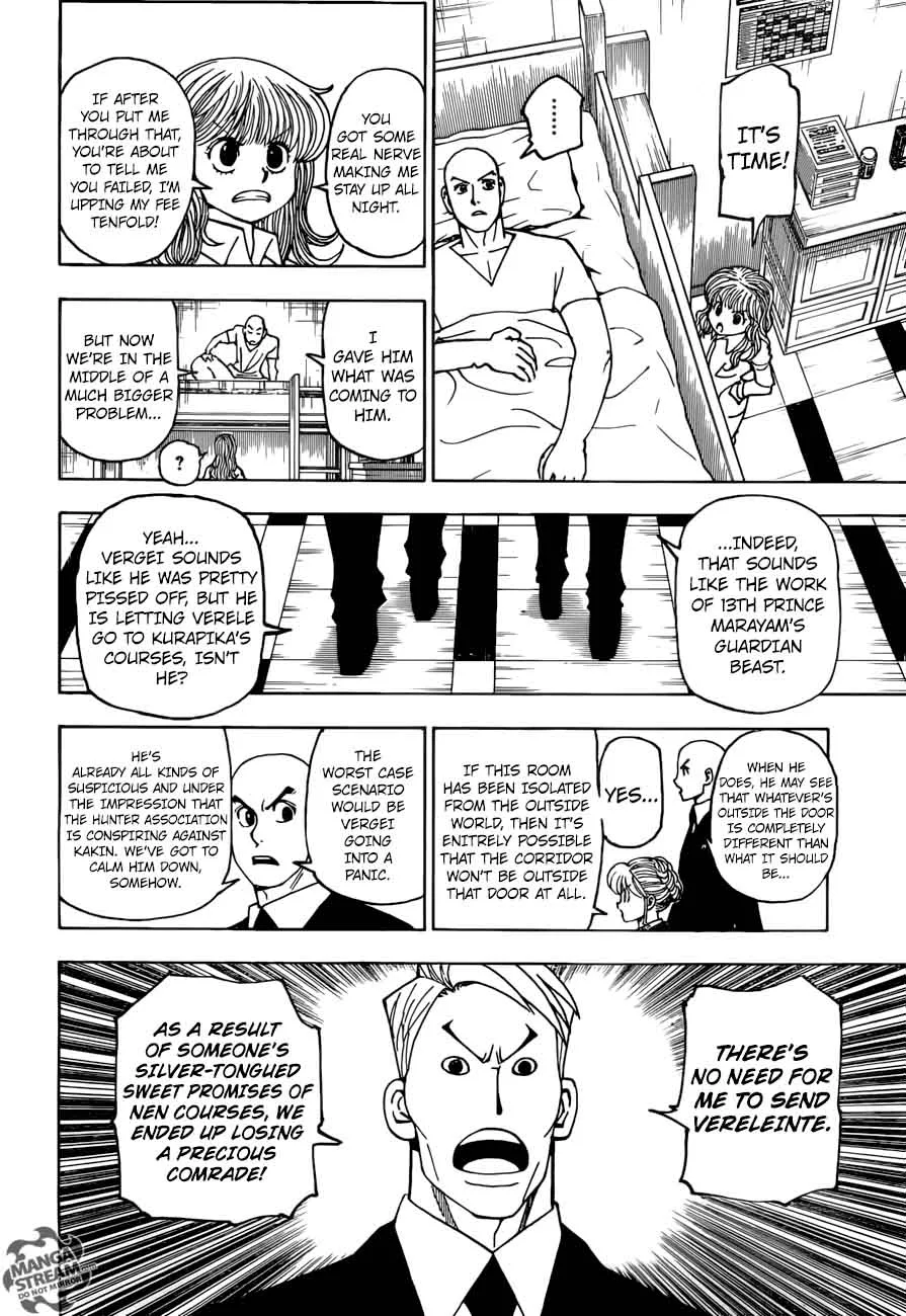 Hunter X Hunter Chapter 375 page 10