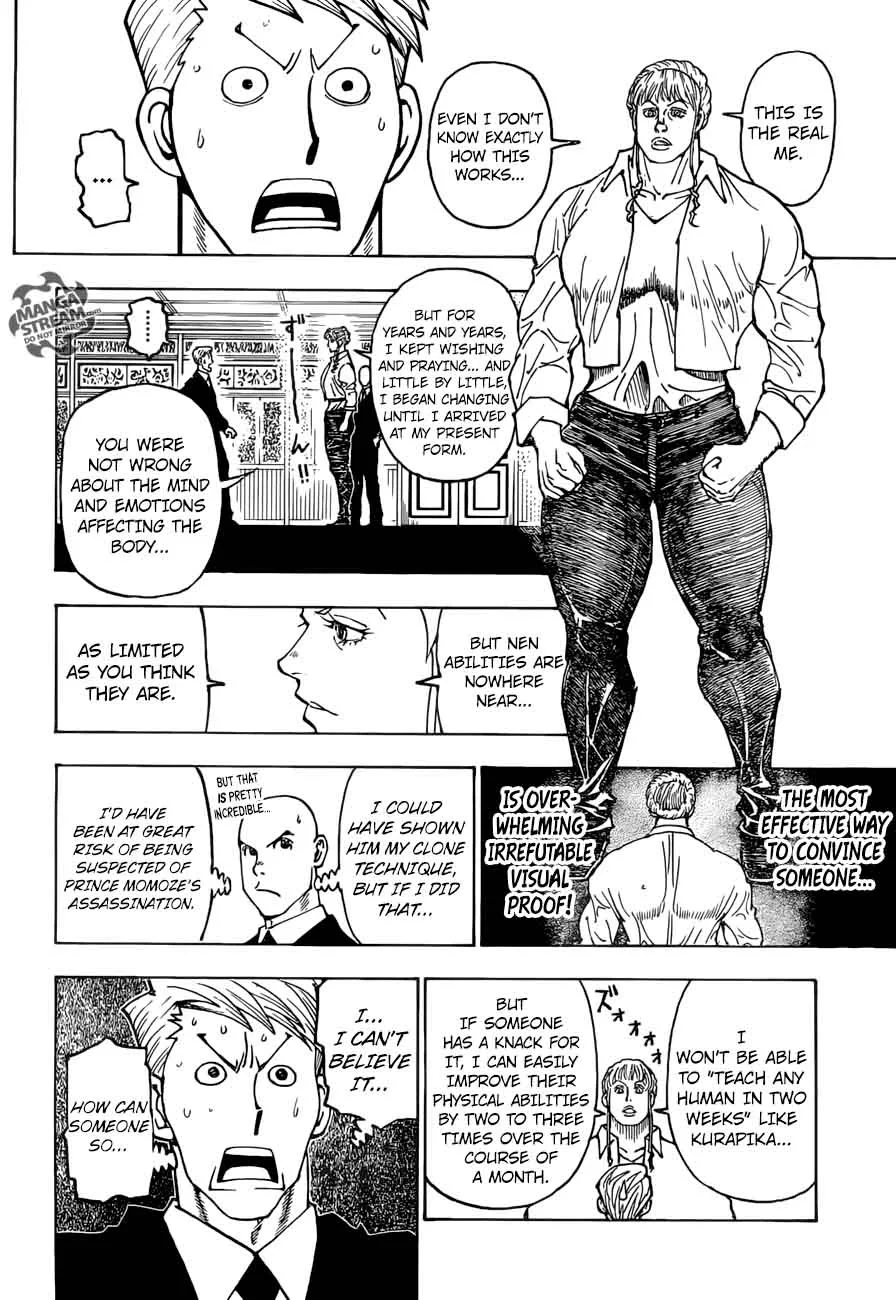 Hunter X Hunter Chapter 375 page 12