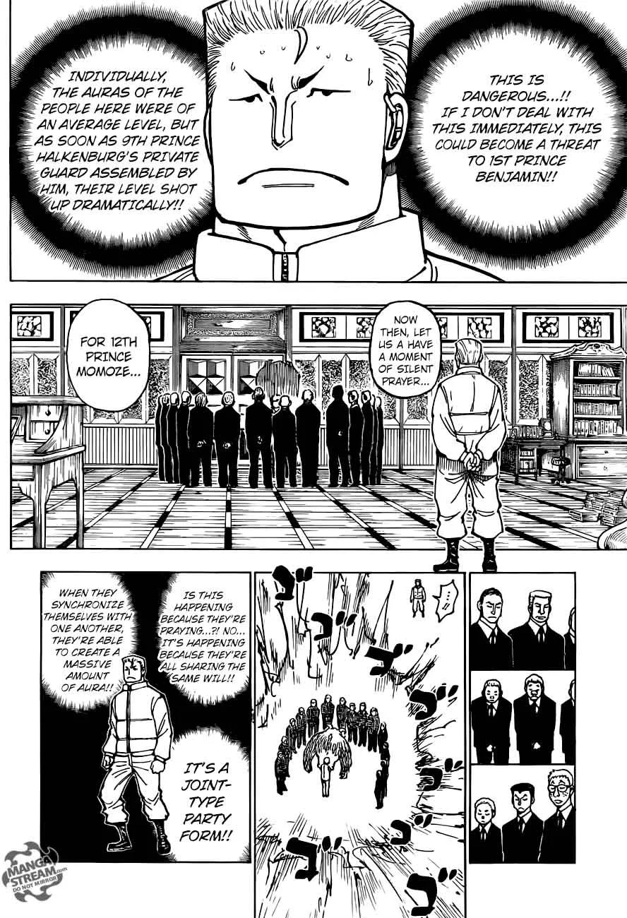 Hunter X Hunter Chapter 375 page 4