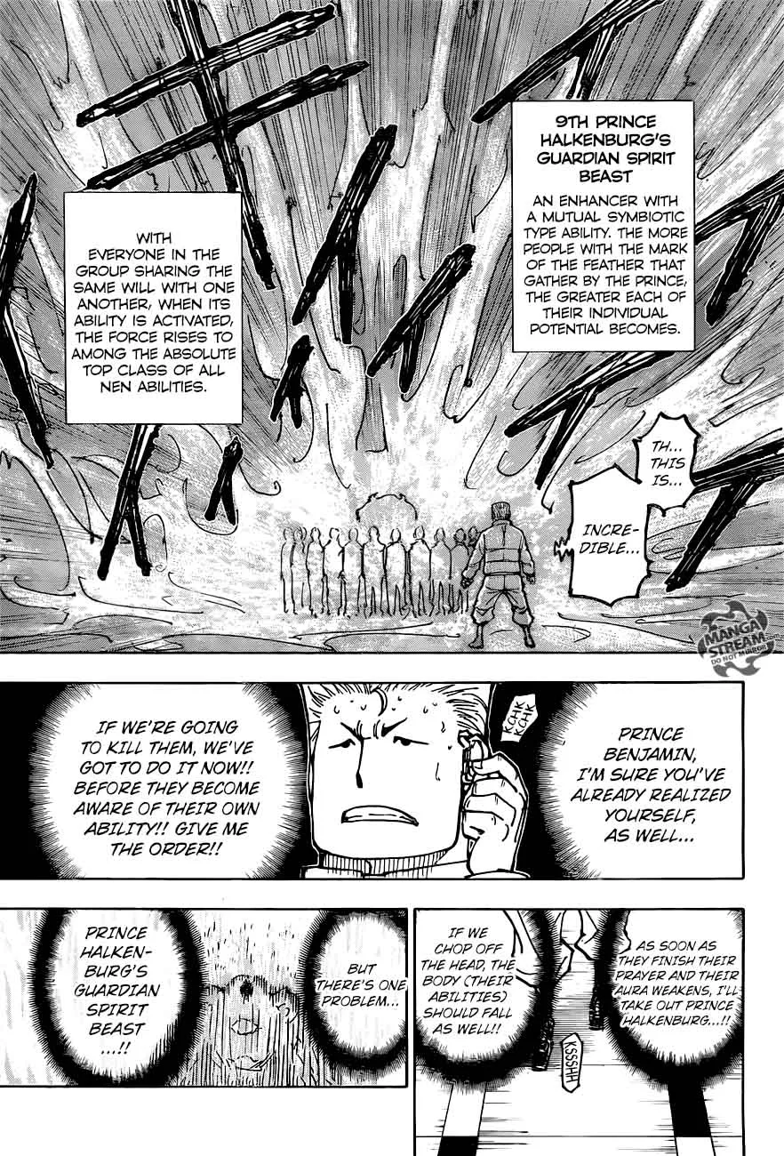 Hunter X Hunter Chapter 375 page 5