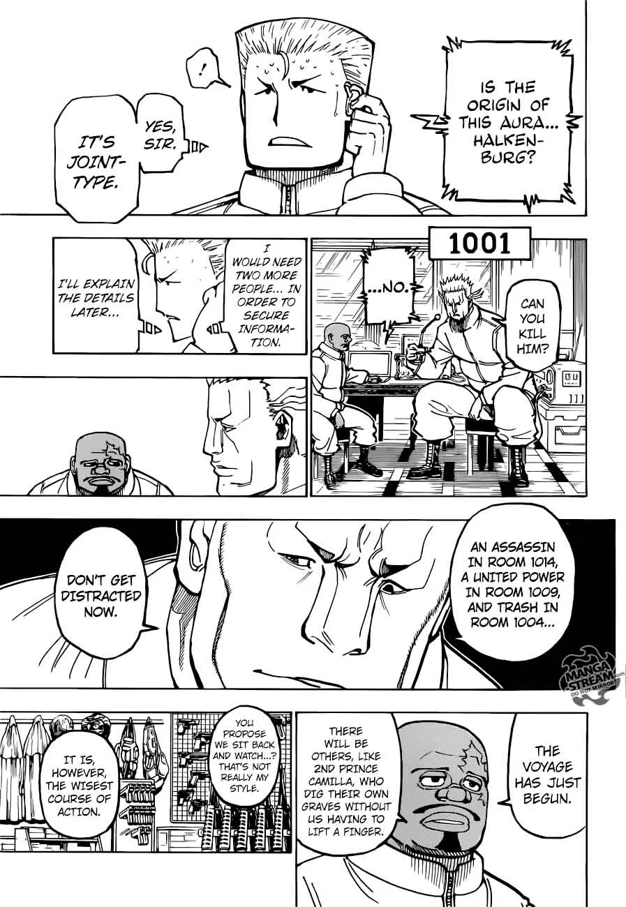 Hunter X Hunter Chapter 375 page 7