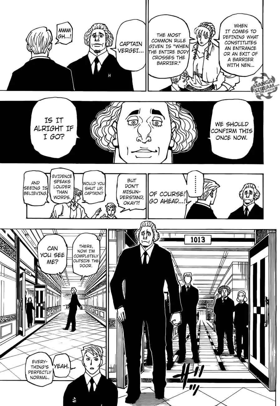 Hunter X Hunter Chapter 375 page 17