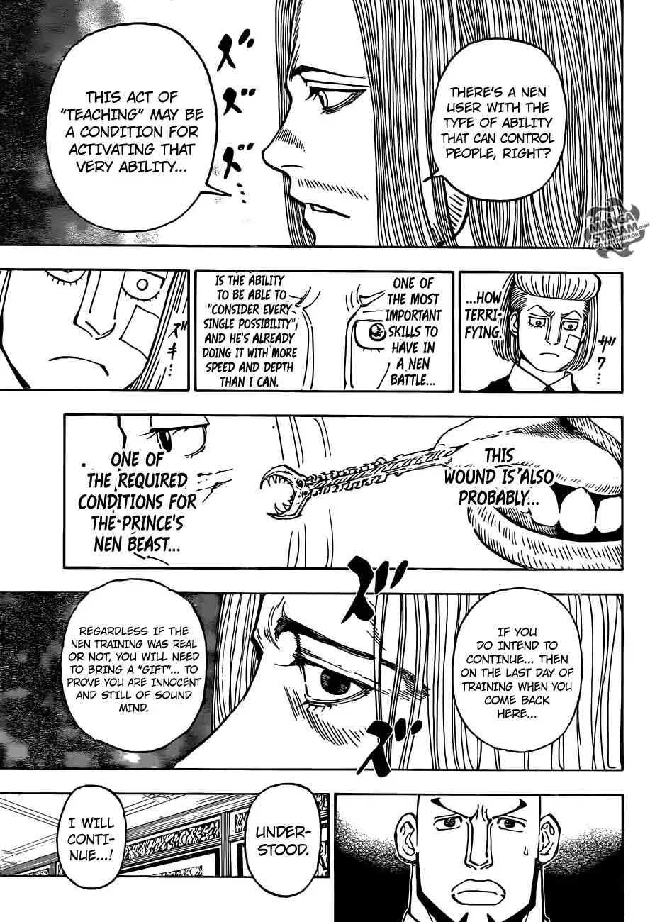 Hunter X Hunter Chapter 376 page 17