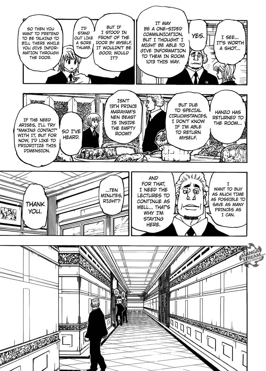 Hunter X Hunter Chapter 376 page 9