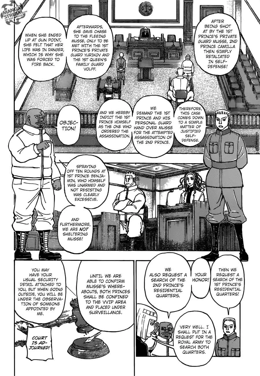 Hunter X Hunter Chapter 376 page 2