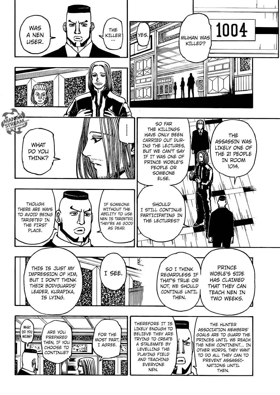 Hunter X Hunter Chapter 376 page 16