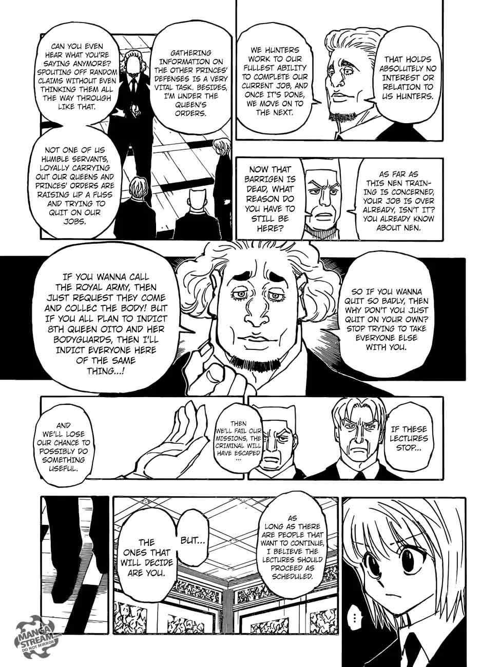 Hunter X Hunter Chapter 376 page 7