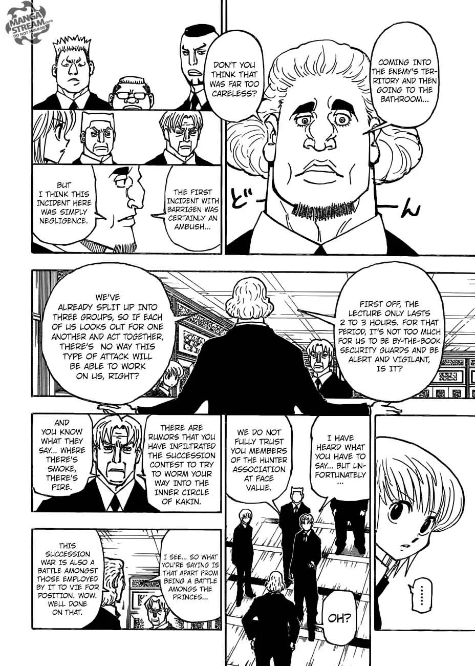 Hunter X Hunter Chapter 376 page 6