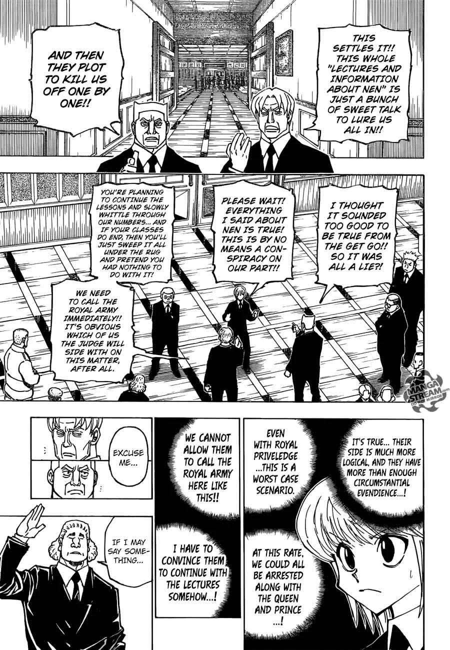 Hunter X Hunter Chapter 376 page 5