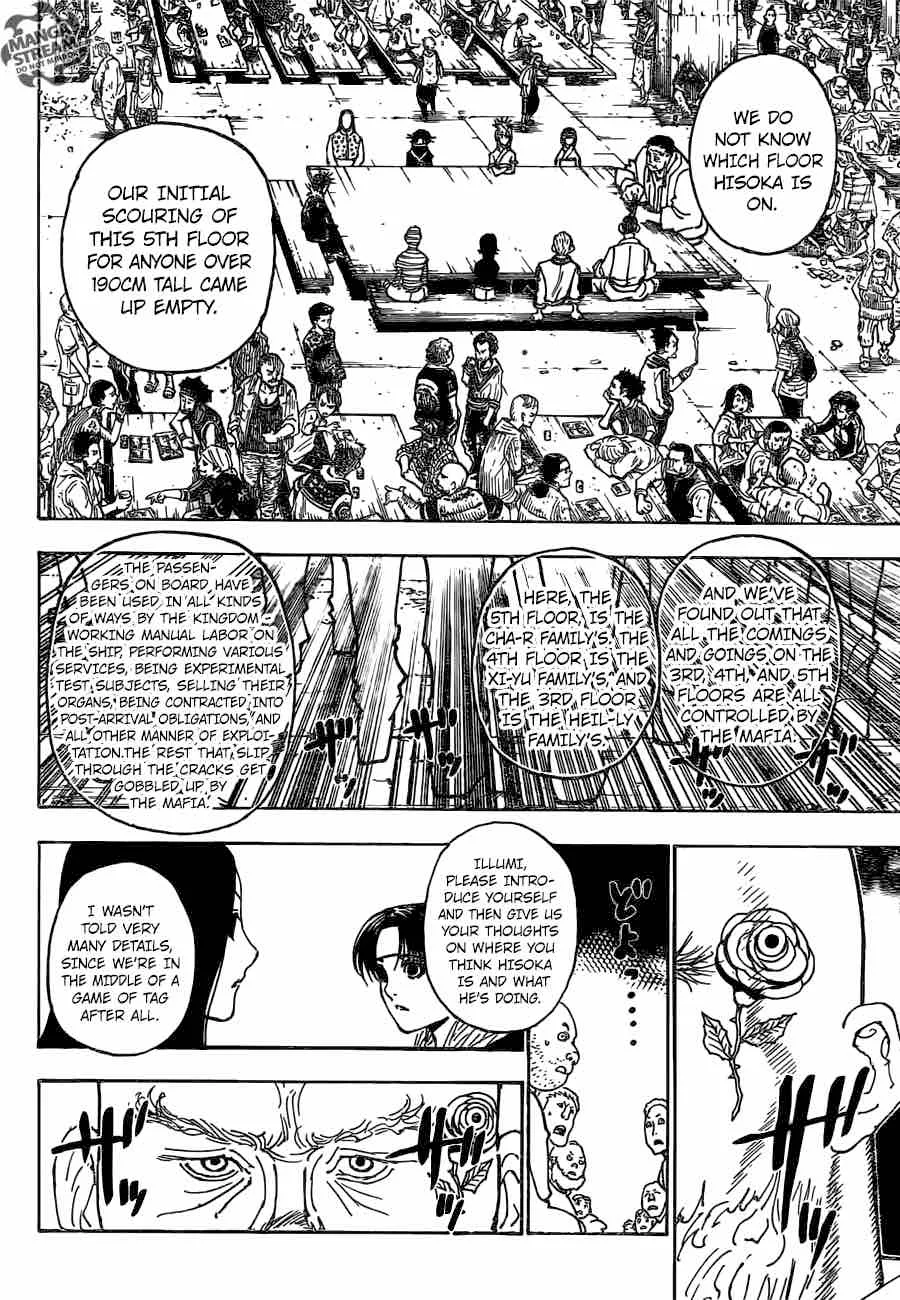 Hunter X Hunter Chapter 377 page 7