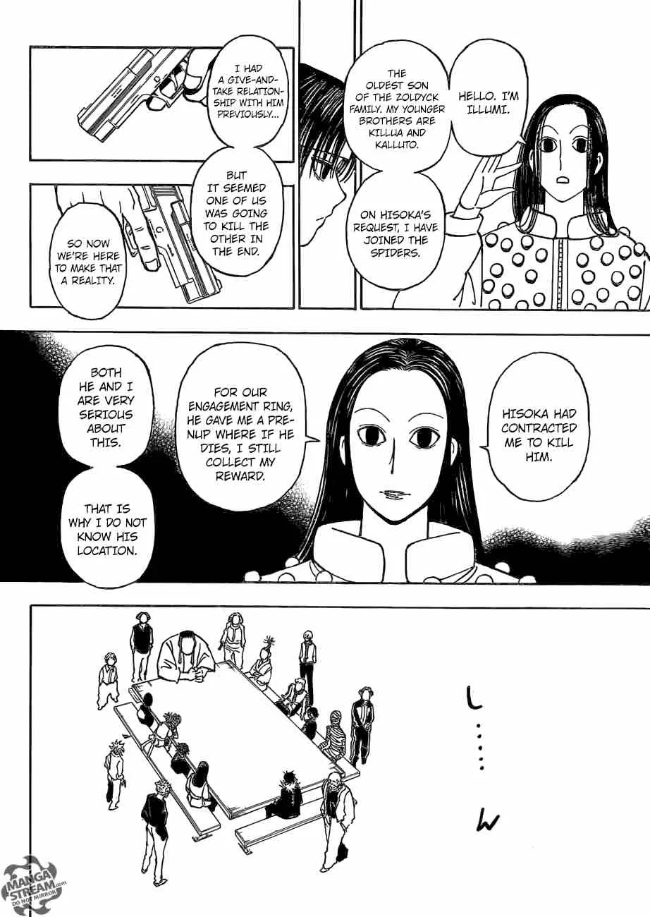 Hunter X Hunter Chapter 377 page 9