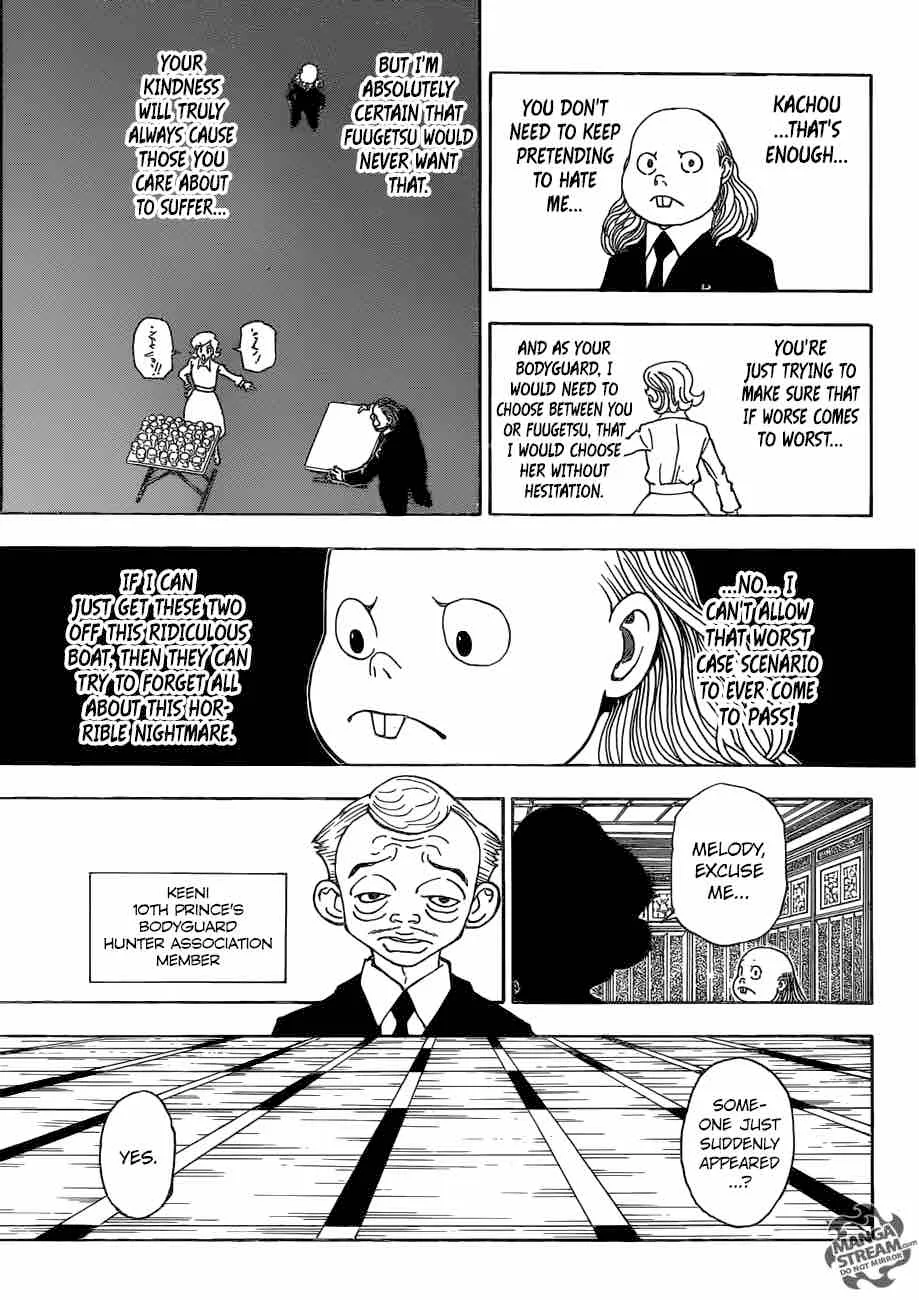 Hunter X Hunter Chapter 377 page 3