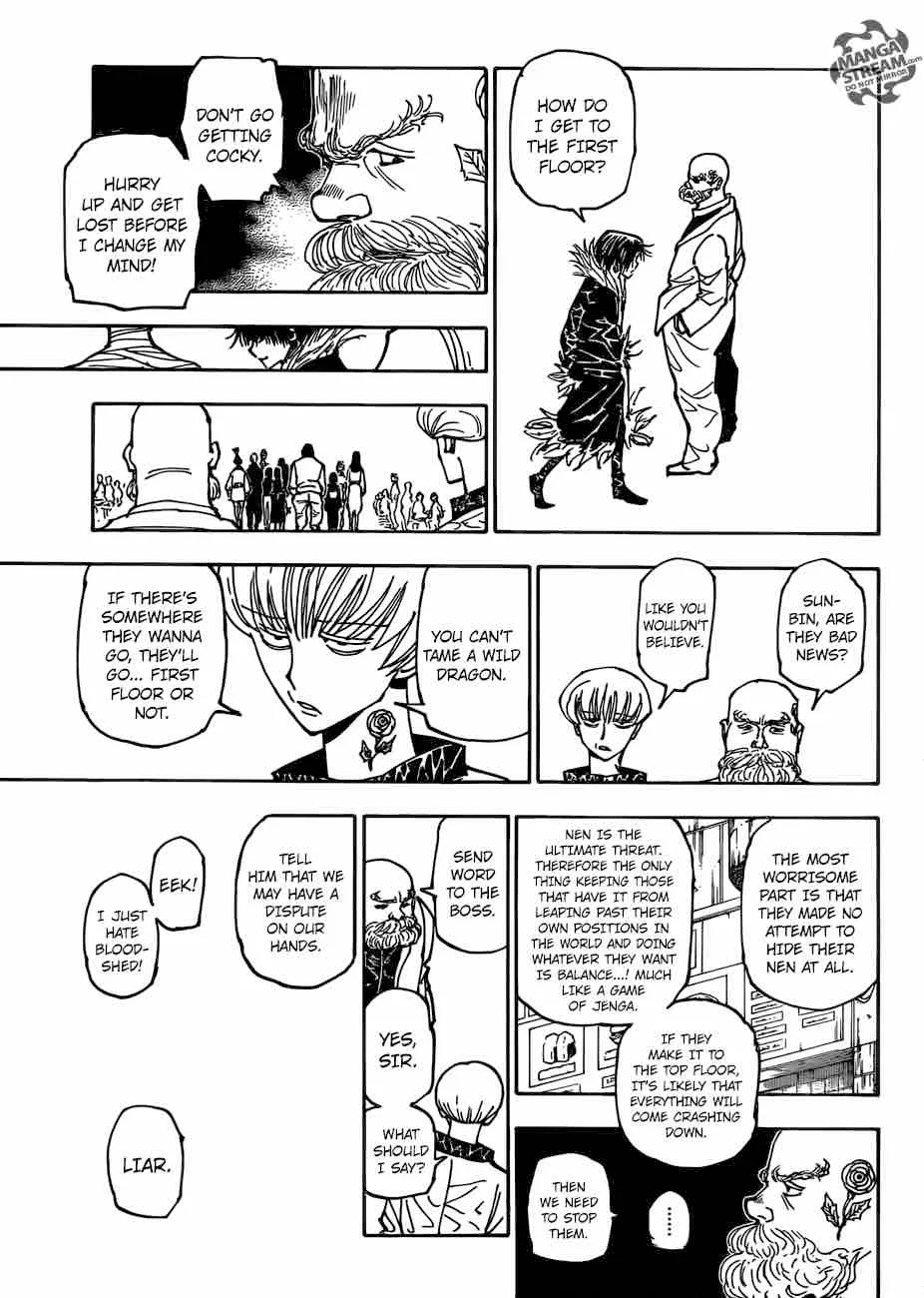 Hunter X Hunter Chapter 377 page 12