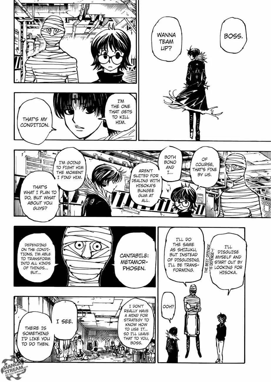 Hunter X Hunter Chapter 377 page 16