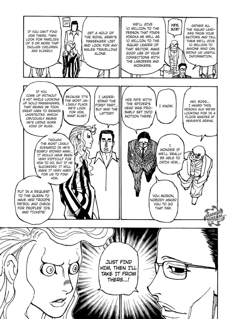 Hunter X Hunter Chapter 378 page 5