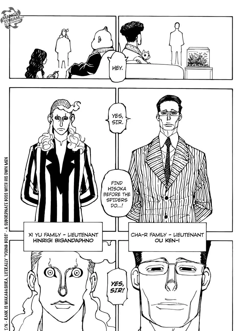 Hunter X Hunter Chapter 378 page 4