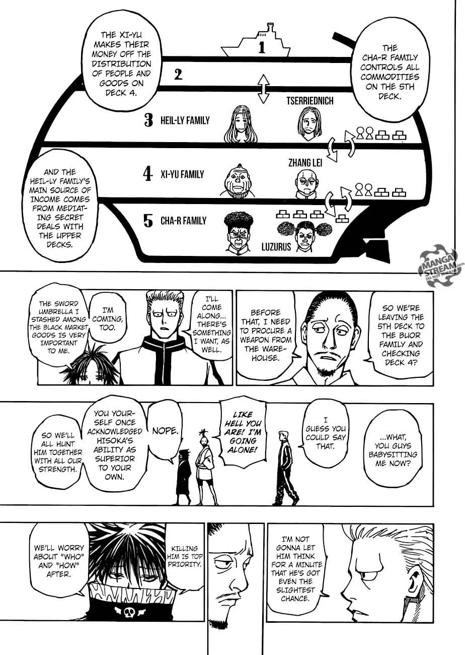 Hunter X Hunter Chapter 378 page 13