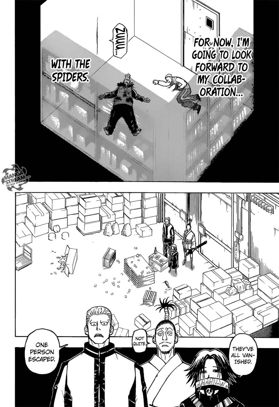 Hunter X Hunter Chapter 379 page 8