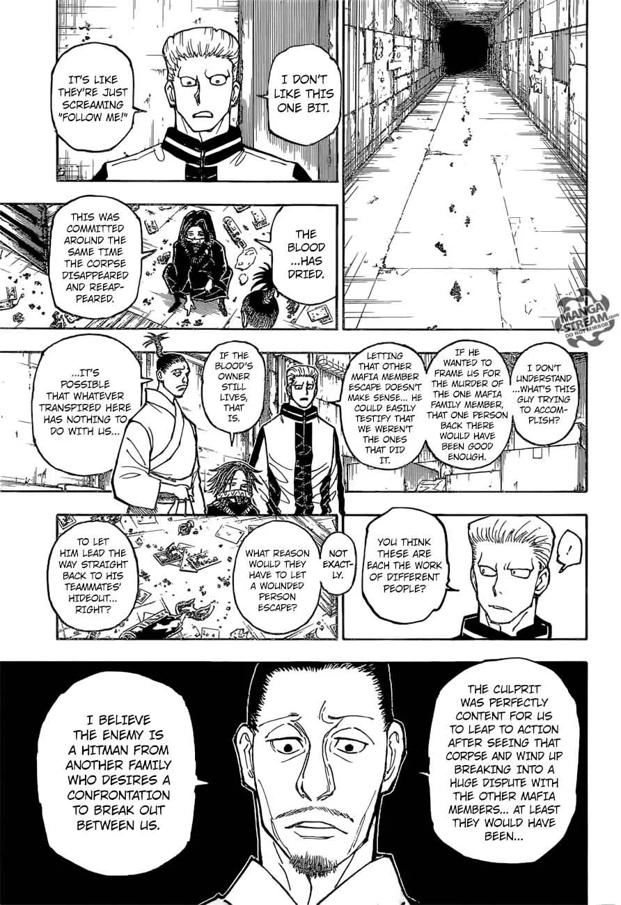 Hunter X Hunter Chapter 379 page 9