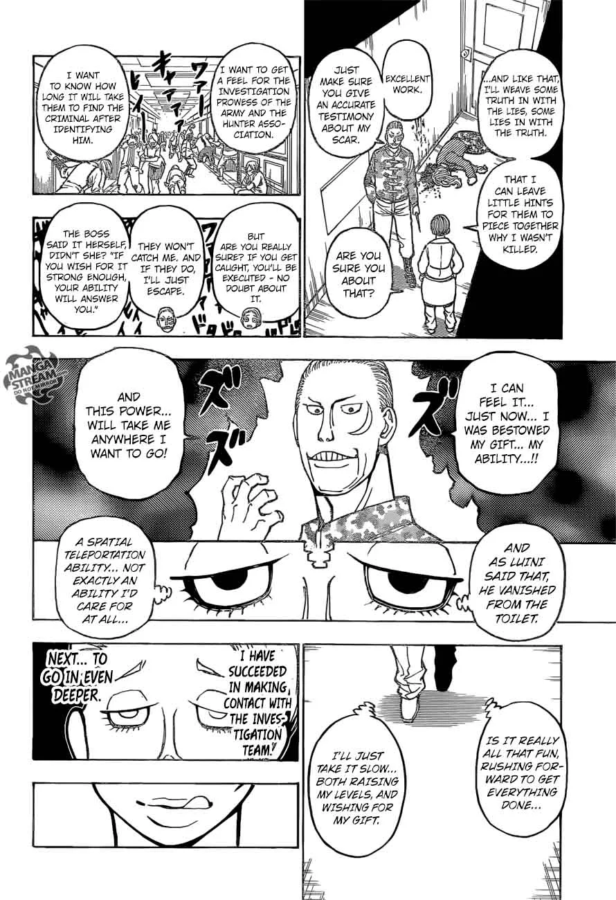 Hunter X Hunter Chapter 379 page 6