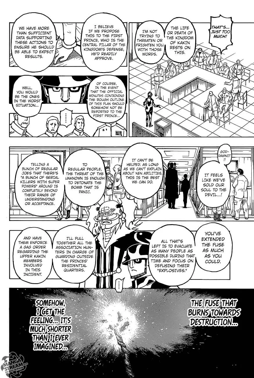 Hunter X Hunter Chapter 380 page 6