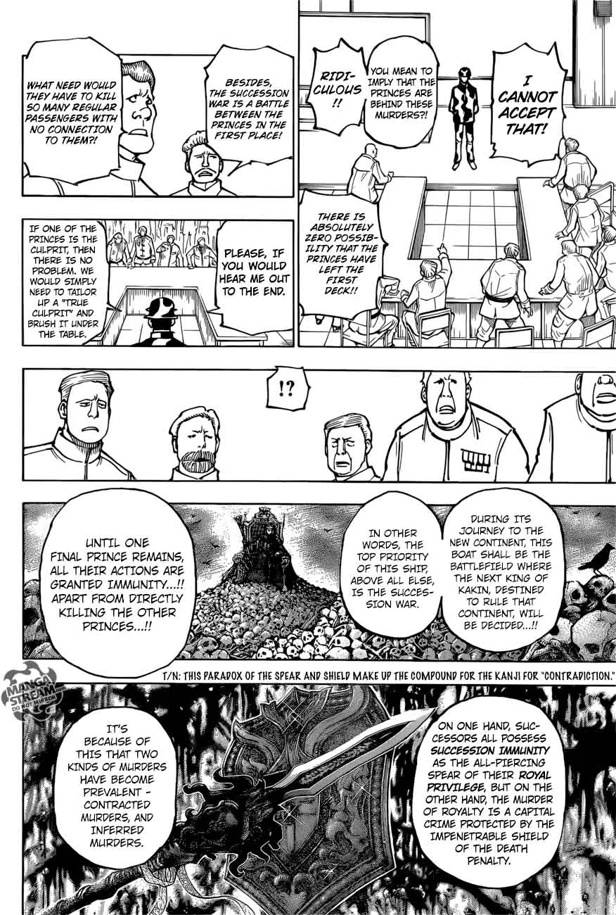Hunter X Hunter Chapter 380 page 2