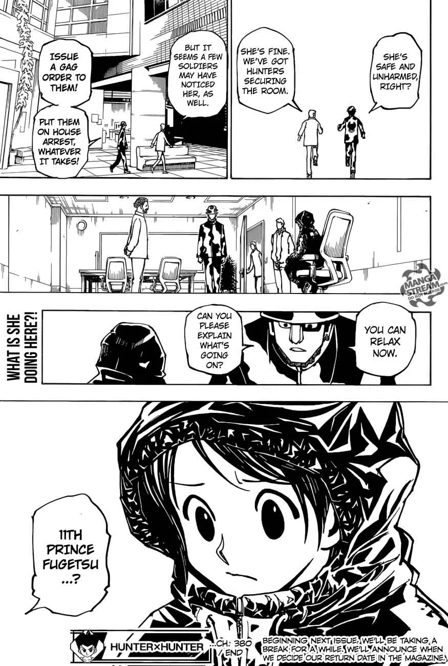 Hunter X Hunter Chapter 380 page 18