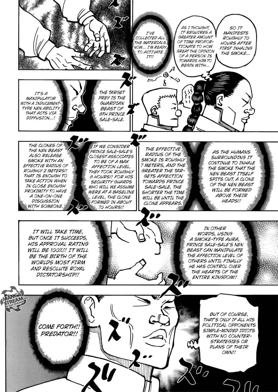 Hunter X Hunter Chapter 381 page 12