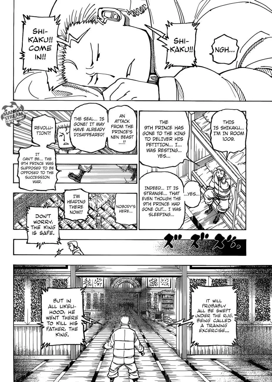 Hunter X Hunter Chapter 382 page 11