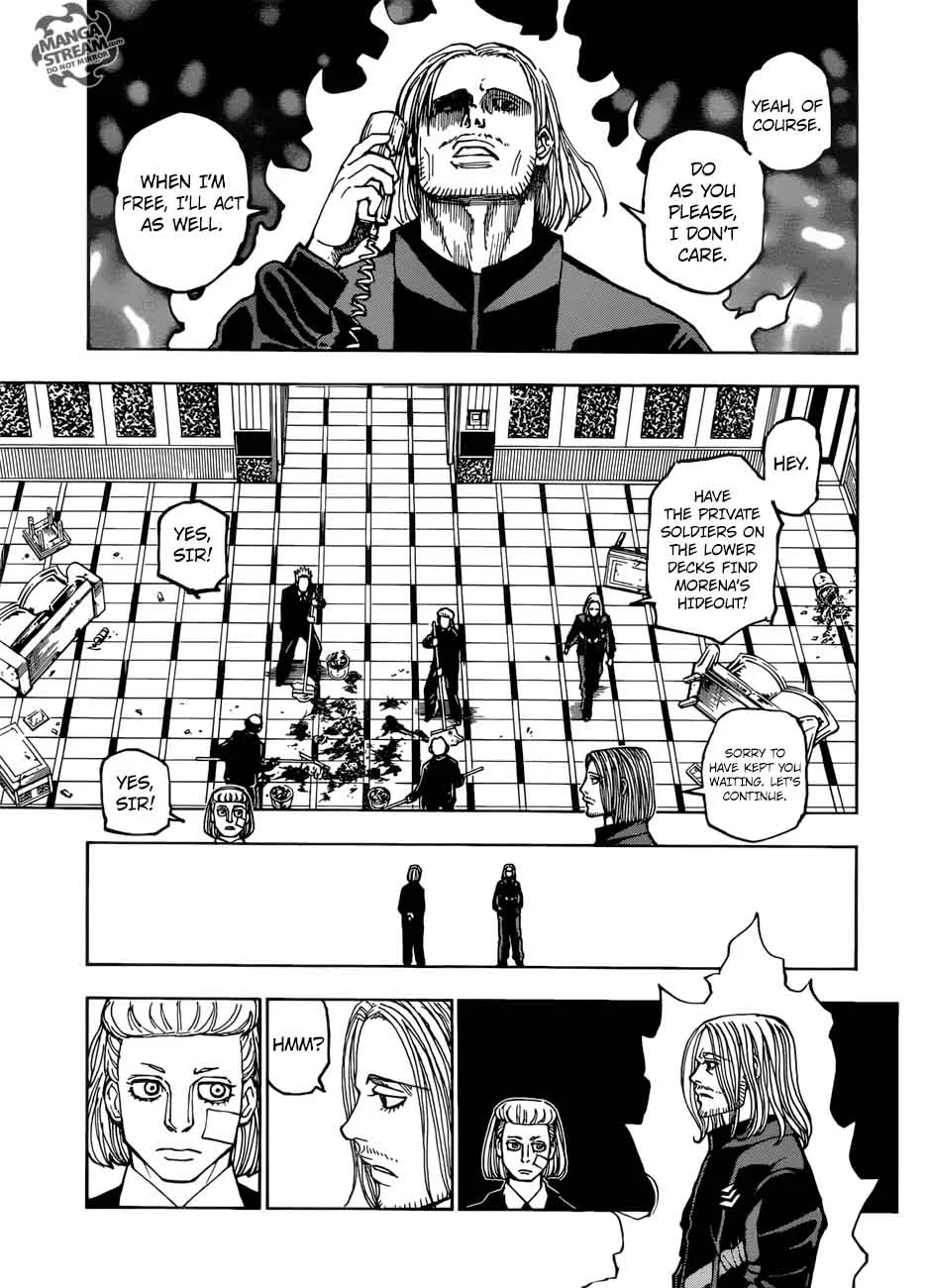 Hunter X Hunter Chapter 384 page 9