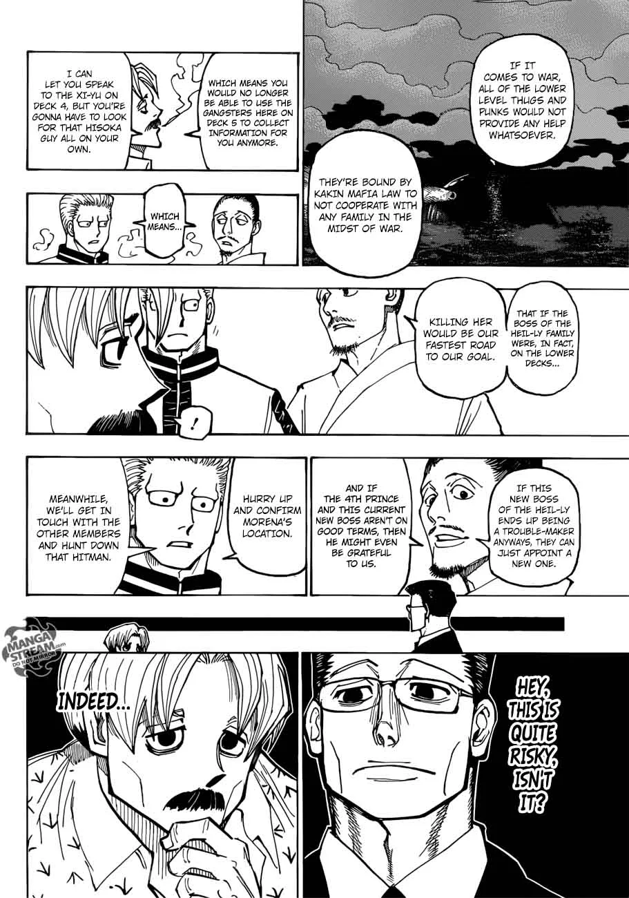 Hunter X Hunter Chapter 384 page 6