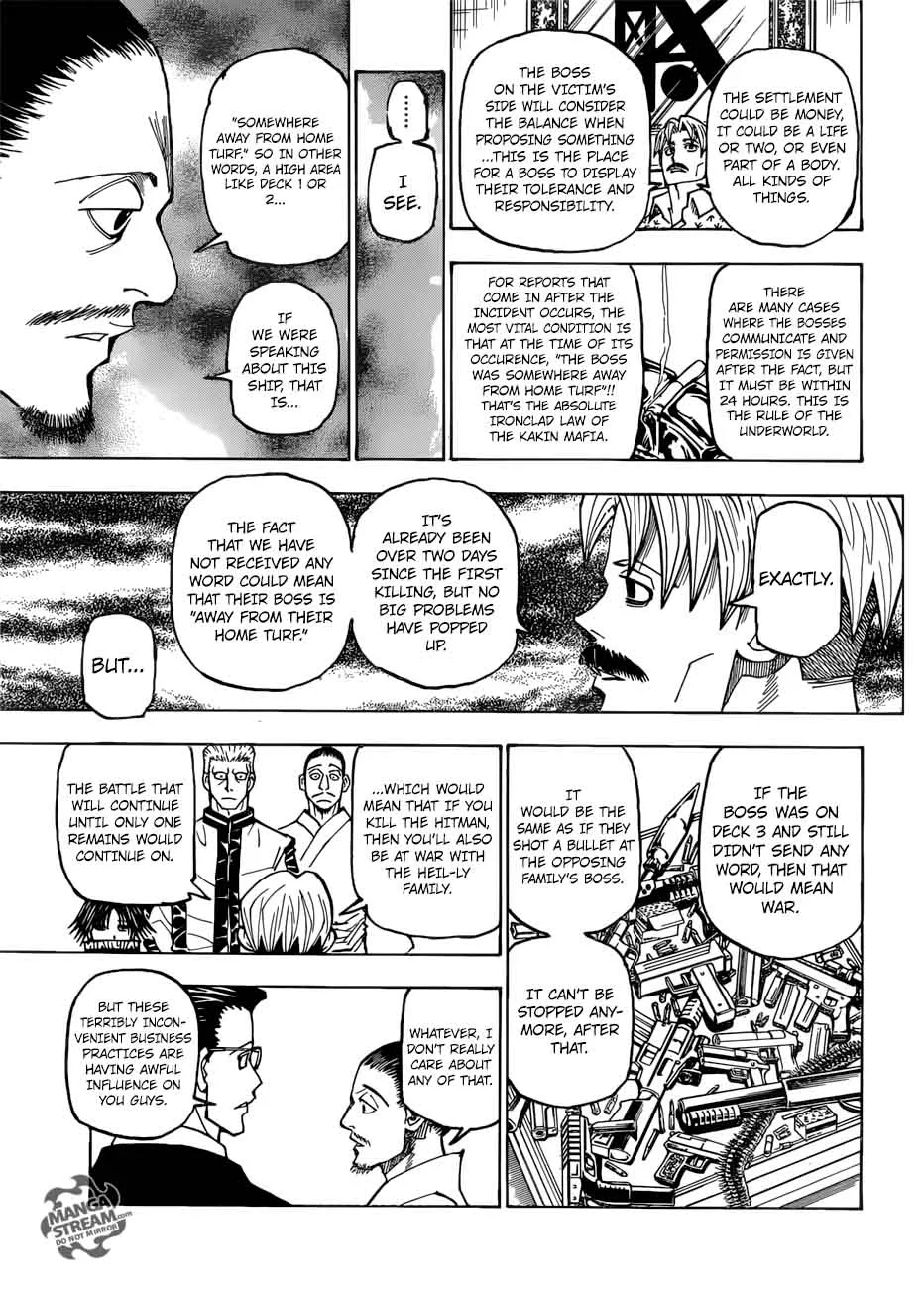 Hunter X Hunter Chapter 384 page 5