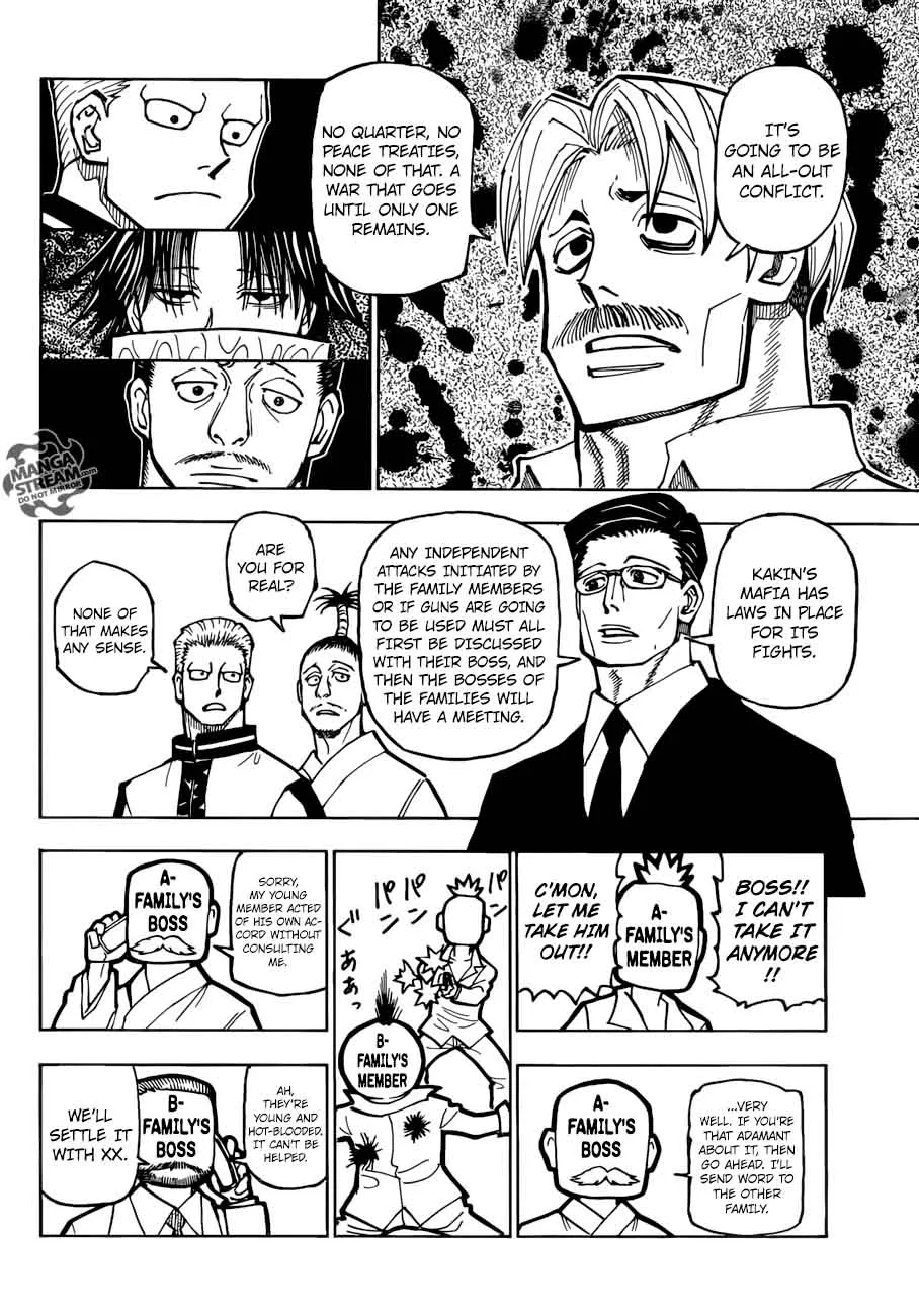 Hunter X Hunter Chapter 384 page 4