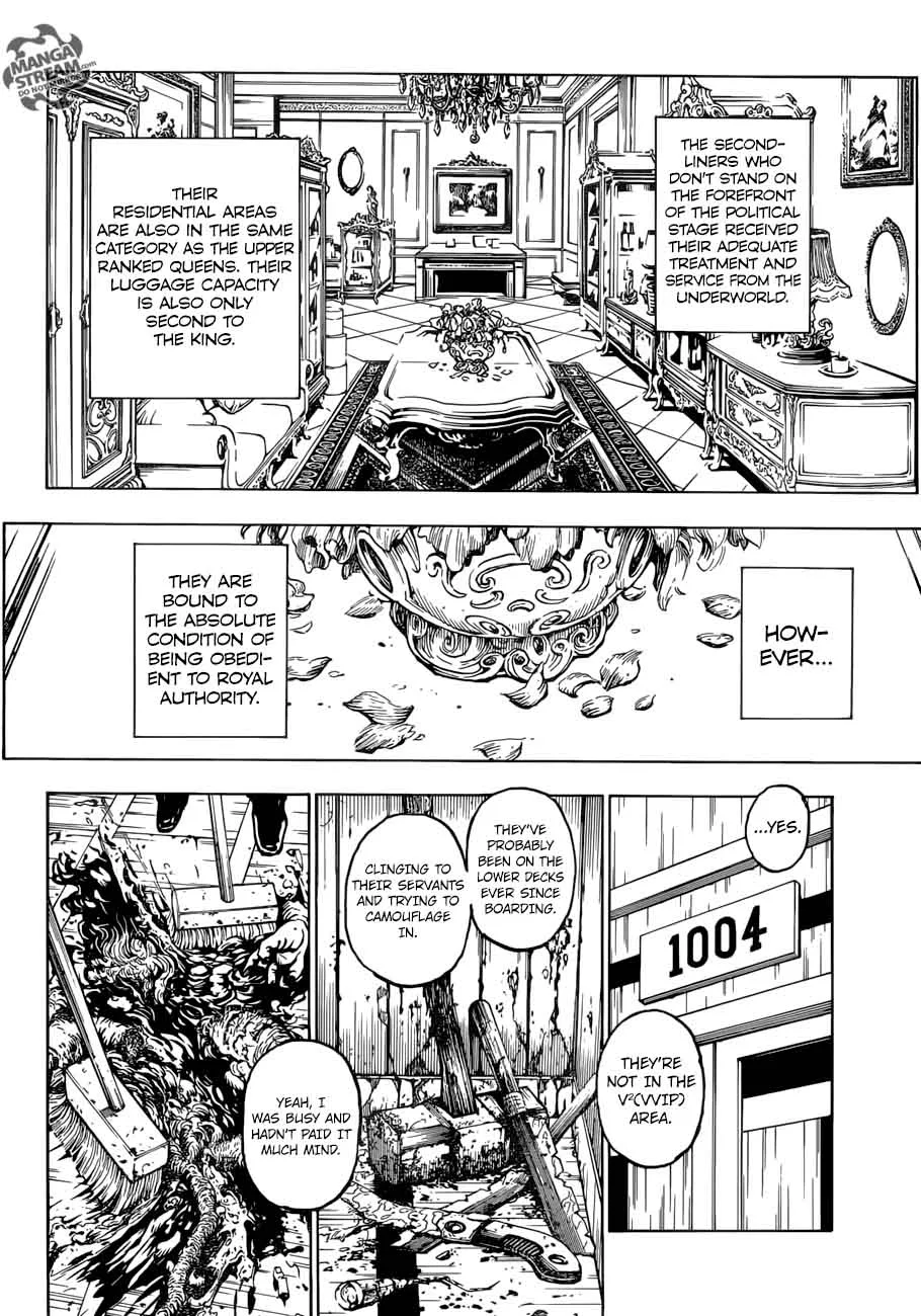 Hunter X Hunter Chapter 384 page 8