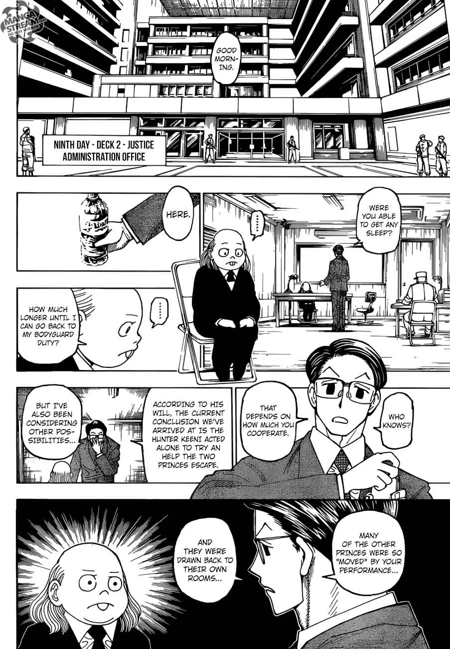 Hunter X Hunter Chapter 386 page 2