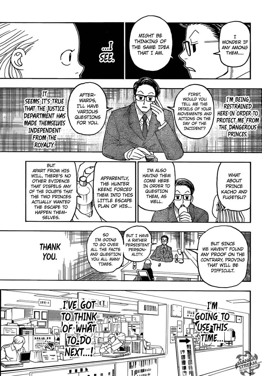 Hunter X Hunter Chapter 386 page 3