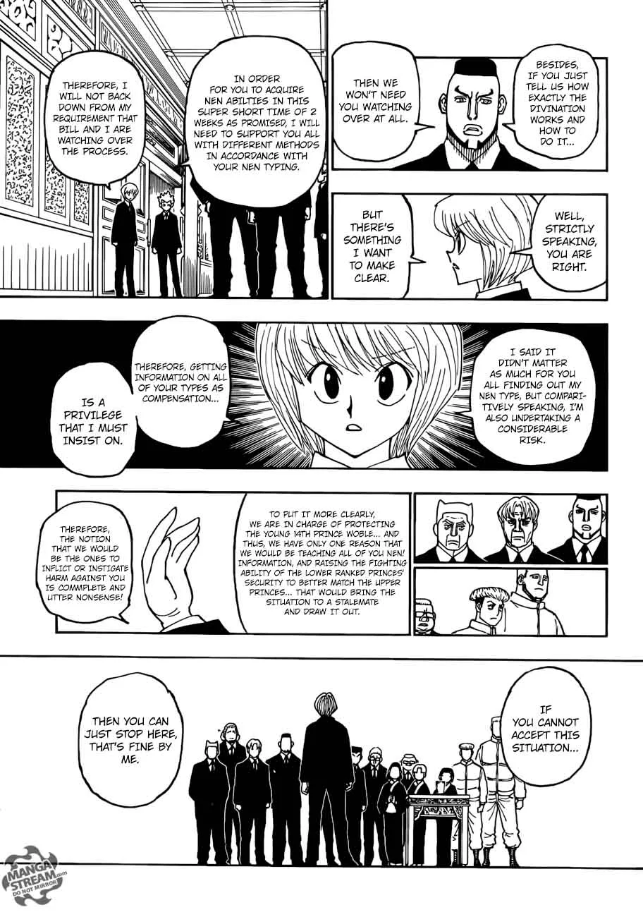 Hunter X Hunter Chapter 386 page 17