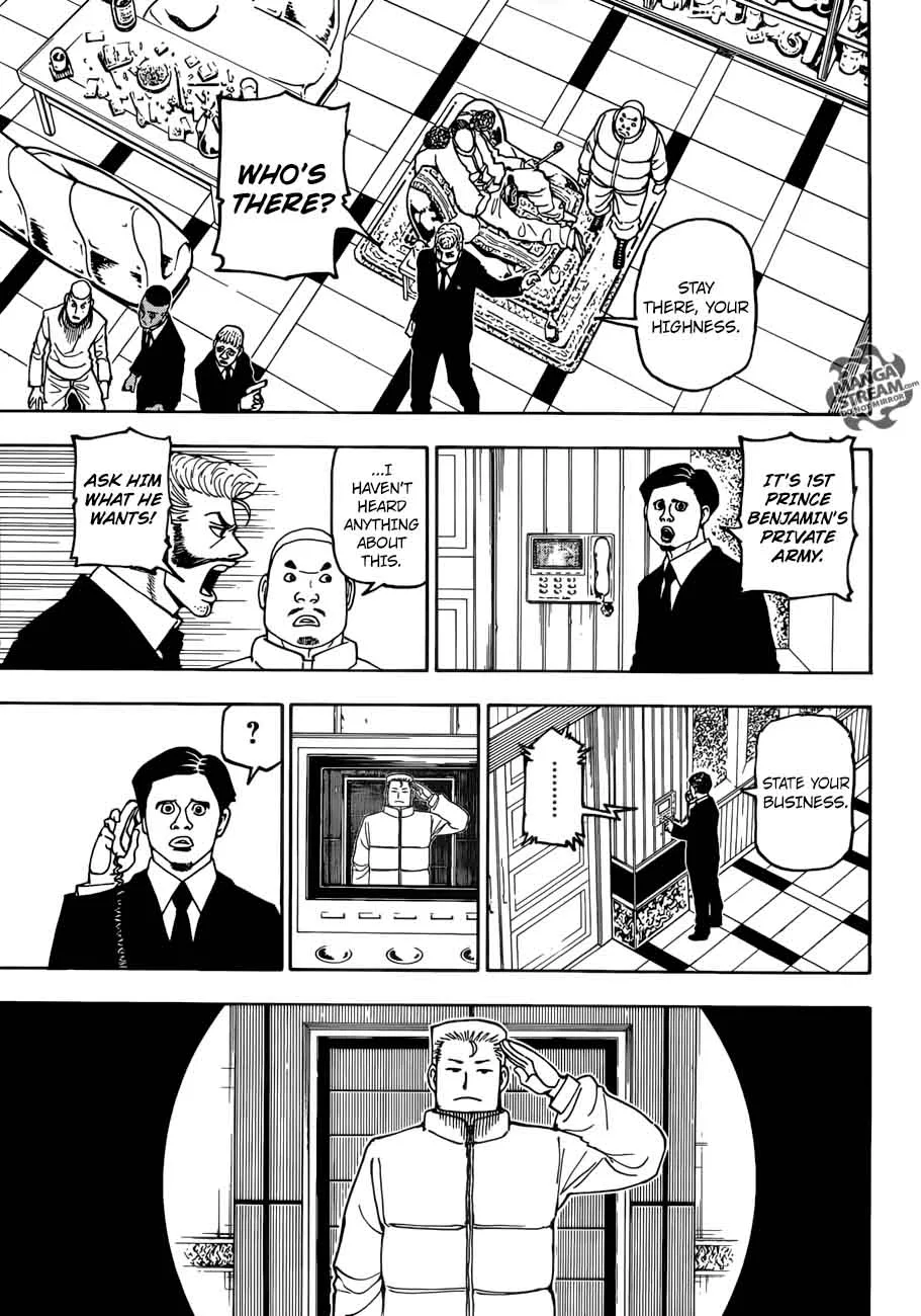 Hunter X Hunter Chapter 386 page 9