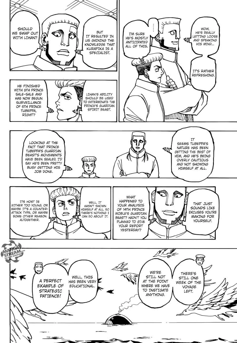 Hunter X Hunter Chapter 386 page 18