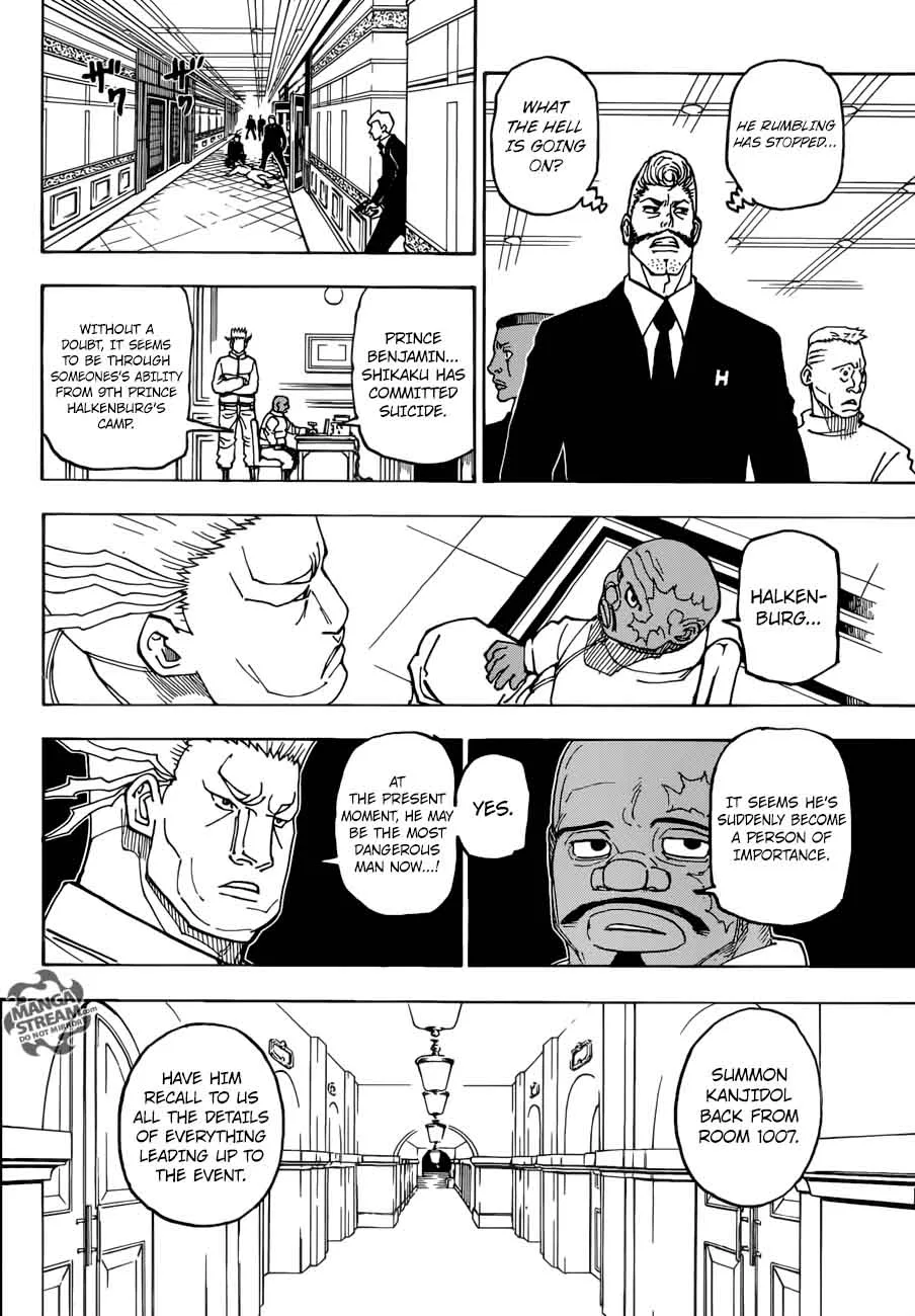 Hunter X Hunter Chapter 386 page 12