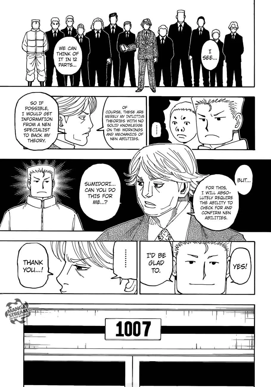 Hunter X Hunter Chapter 386 page 7