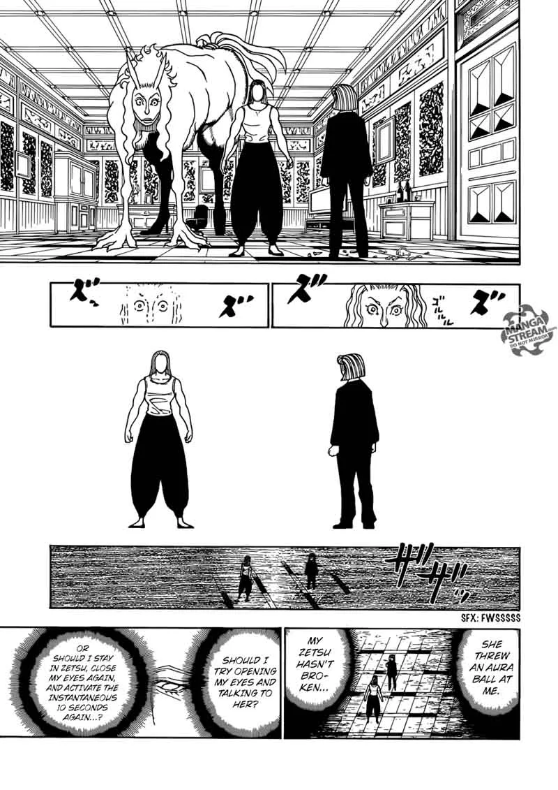 Hunter X Hunter Chapter 387 page 9