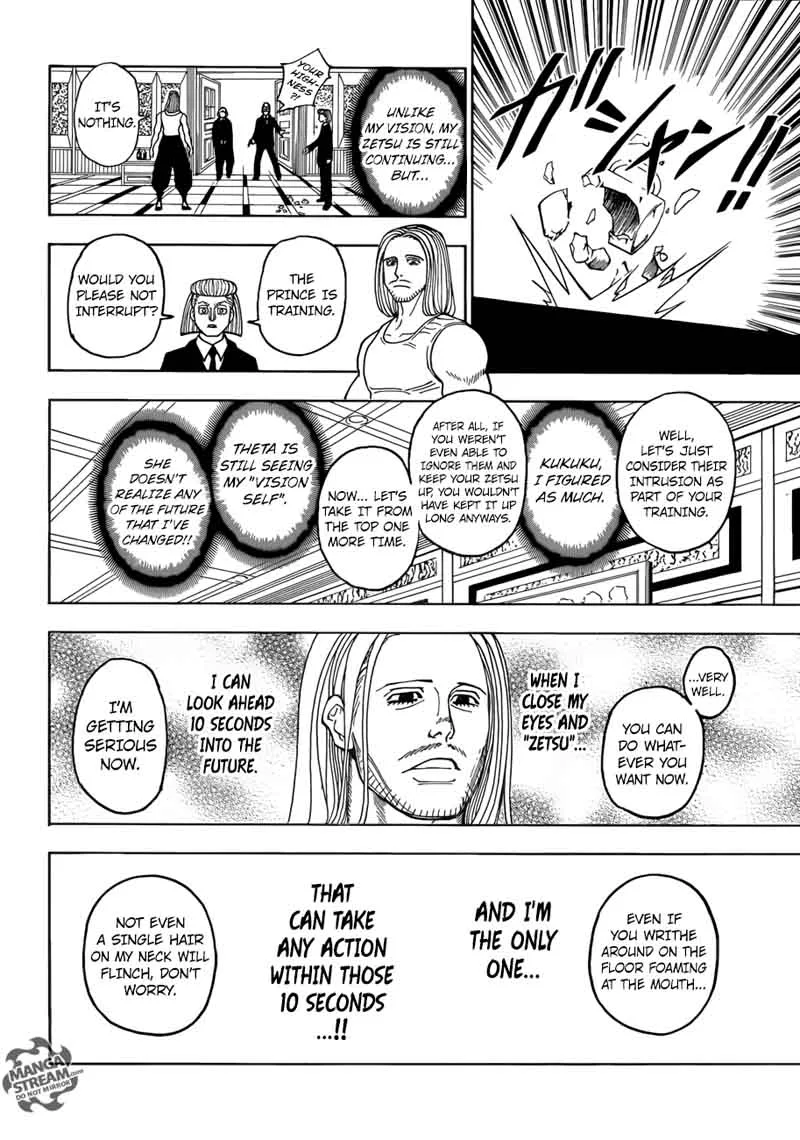 Hunter X Hunter Chapter 387 page 8