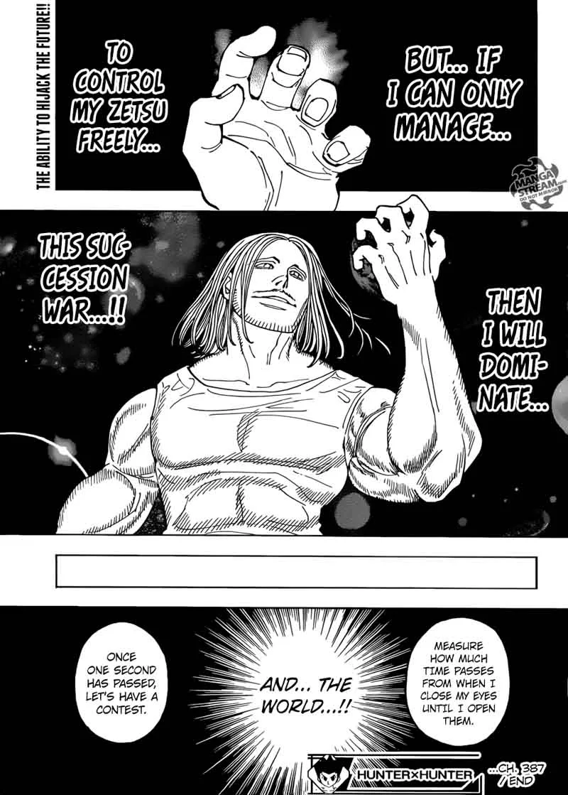 Hunter X Hunter Chapter 387 page 19