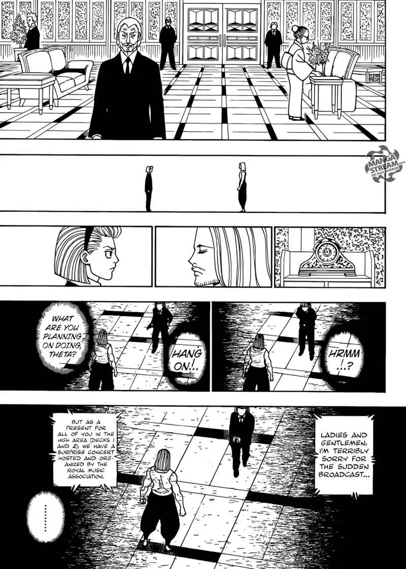 Hunter X Hunter Chapter 387 page 11
