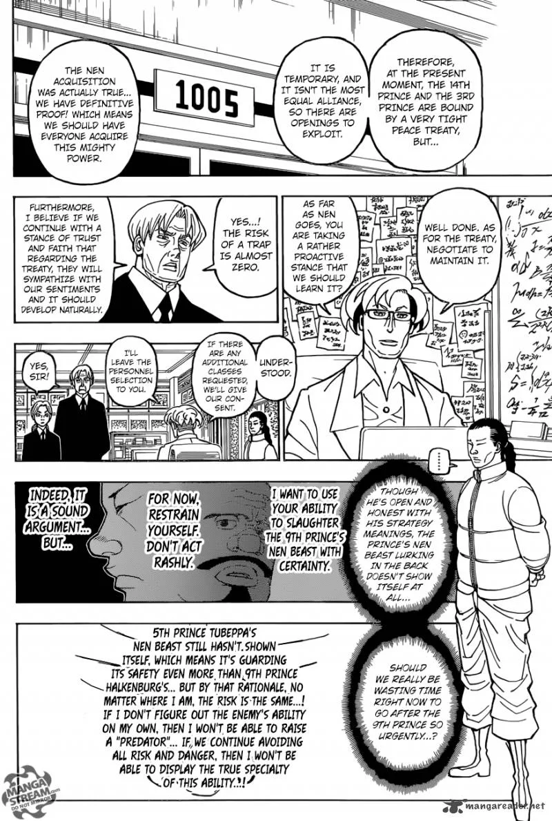Hunter X Hunter Chapter 388 page 16