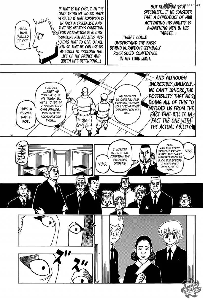 Hunter X Hunter Chapter 388 page 3