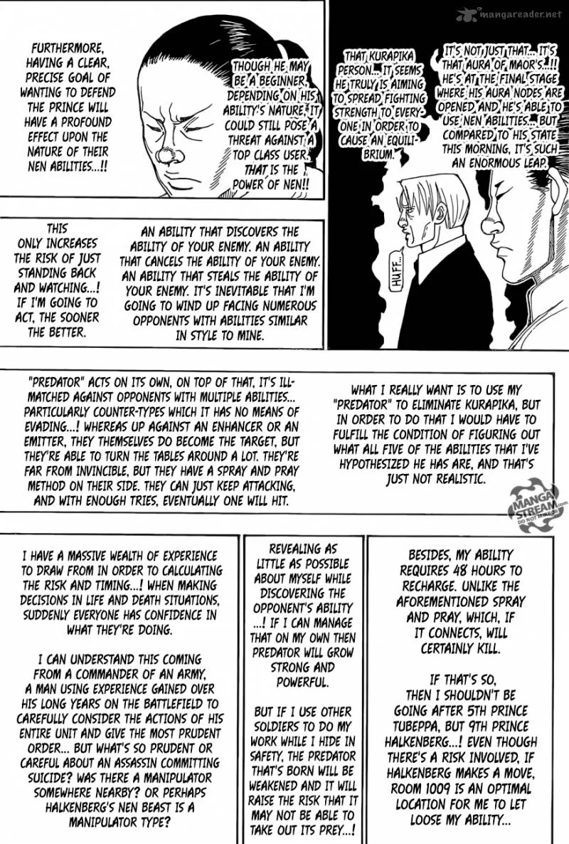Hunter X Hunter Chapter 388 page 17