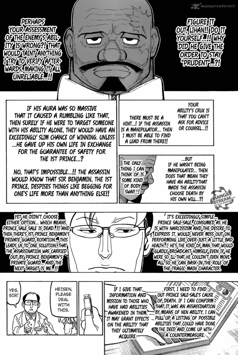 Hunter X Hunter Chapter 388 page 18