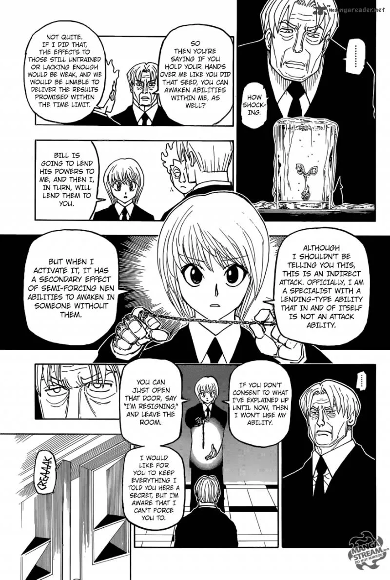Hunter X Hunter Chapter 388 page 9